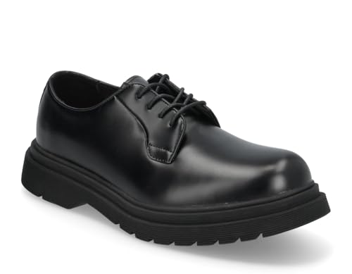 REPLAY, Pierce Brush, Derby Freizeitschuhe für Herren, Schwarz , 43 EU von Replay
