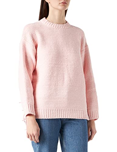 REPLAY Damen DK1334.000.G23206 Kurzer Pullover, 664 Soft PINK, M von Replay