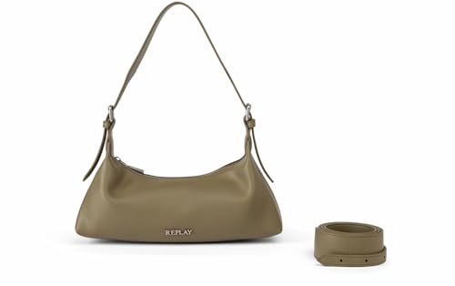 REPLAY Damen FW3729 Handtasche, 0844 Dusty Olive von Replay