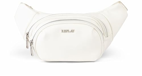 REPLAY Damen FW3730 Gürteltasche, 001 OPTICAL WHITE von Replay