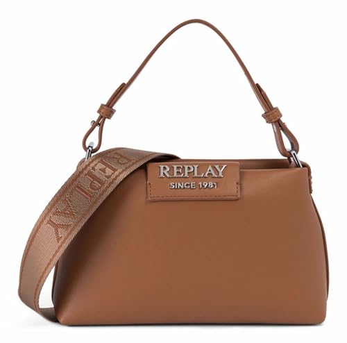 REPLAY Damen FW3779 Handtasche, 0212 Caramel Cafe' von Replay