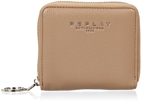 REPLAY Damen FW5304 Reisezubehör-Brieftasche, 049 Sand von Replay