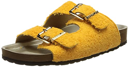 REPLAY Damen Gaby Double B Hausschuh, 087 Yellow, 36 EU von Replay