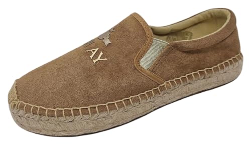 REPLAY Damen NASH Mark Flacher Slipper, 002 BEIGE, 38 EU von Replay