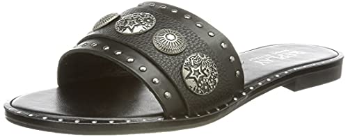 REPLAY Damen Nairobi-Millbrook Flacher Slipper, Black 003, 36 EU von Replay