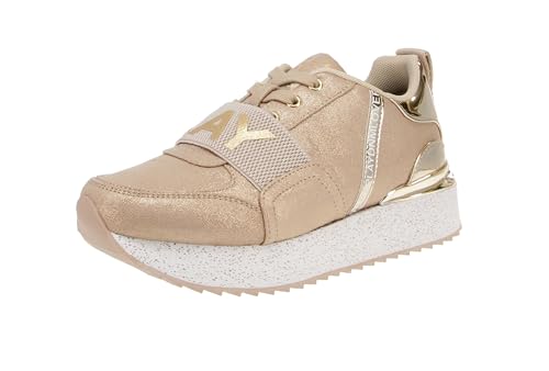 REPLAY Damen Penny Elastic 2 Sneaker, 002 BEIGE, 40 EU von Replay