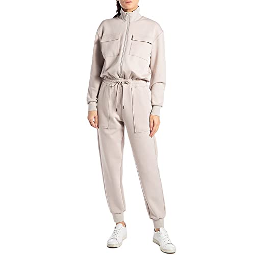 REPLAY Damen W1061 Overall, 650 Stone Ivory, XL von Replay