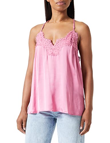 Replay Damen W2069 Bluse Westlich, 461 Rosa, XL von Replay