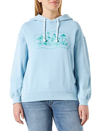 REPLAY Damen W3045 Kapuzenpullover, 109 Aegean Sky, XS von Replay