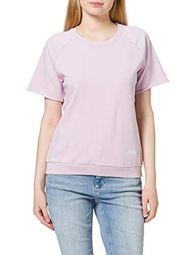 REPLAY Damen W3583 .000.23158G Sweatshirt, 513 Quartz Rose, S von Replay