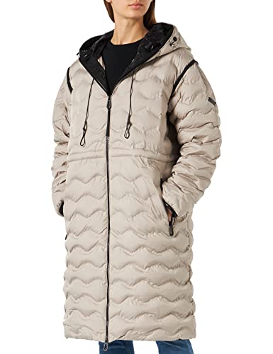 REPLAY Damen W7735 Übergangsjacke, 424 Sand, L von Replay