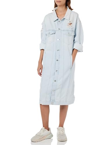 REPLAY Damen W7799 Jeansjacke, 011 Superlight Blue, XL REPLAY Damen W7799 Jeansjacke, 011 Superlight Blue, XL von Replay