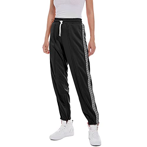 REPLAY Damen W8058A Lässige Hose, 098 Black, L von Replay