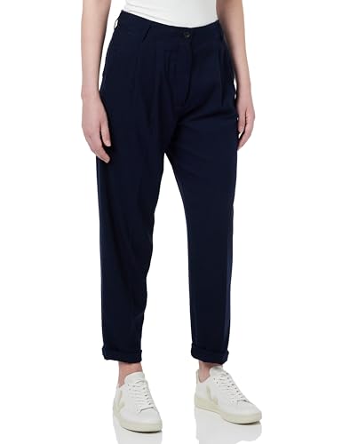 Replay Damen Stoffhose Baggy, Blue 086 (Blau), 30 von Replay