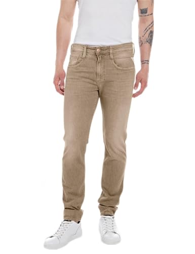 REPLAY Herren Anbass Jeans, 613 Desert, 3236 von Replay