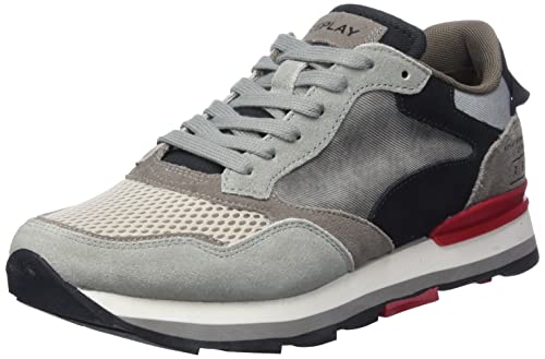 REPLAY Herren Arthur Casual Sneaker, 028 Grey, 40 EU von Replay