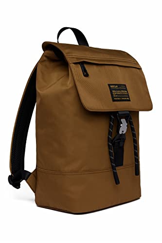 REPLAY Herren FM3556.000.A0343F Rucksack, 102 LT Brown Smoke von REPLAY