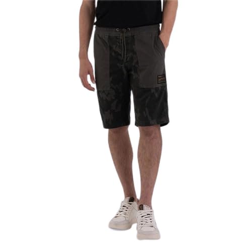 REPLAY Herren M9938 Shorts, 010 Army Green, 30 von Replay