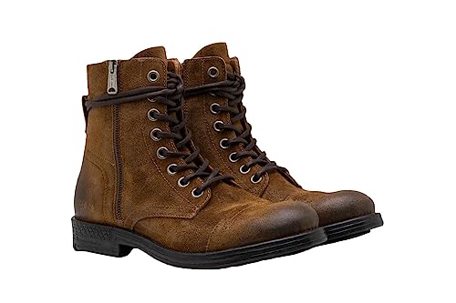 Replay Herren Mid Boot Stiefel mit Reißverschluss, Braun (Tan 056), 46 von Replay