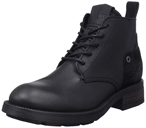 REPLAY Herren Ryder Chukka Stiefelette, 003 Black, 44 EU von Replay