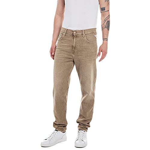 Replay Herren Sandot Jeans, 613 Desert, 40W / 34L von Replay