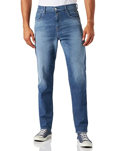 REPLAY Herren Sandot Jeans, 009 MEDIUM Blue, 3332 von Replay