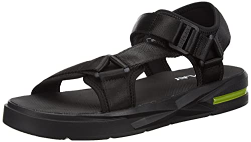 REPLAY Herren Space Web Flache Sandale, 562 Black Black, 41 EU von Replay