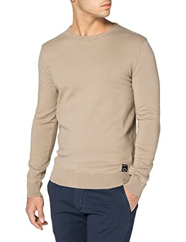 REPLAY Herren UK2671 Pullover, 418 Turtle Dove, XL von Replay