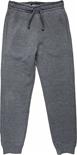 REPLAY Jungen SB9063 Lässige Hose, M14 Grey Melange, 16A von Replay