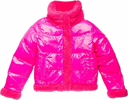 REPLAY Mädchen SG8270 Steppjacke, 464 Fluo PINK, 12 Jahre von Replay