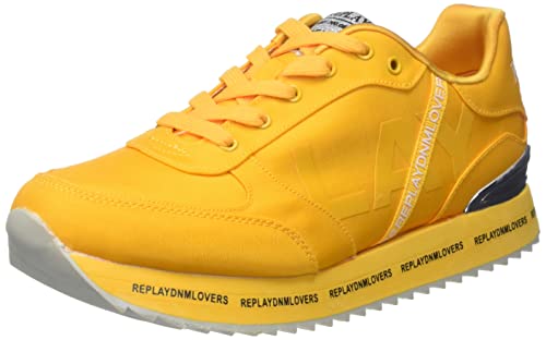 REPLAY Penny JR CVS Sneaker, 087 Yellow, 31 EU von Replay