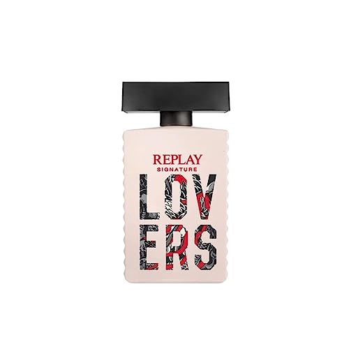 REPLAY - Signature lovers for woman Eau de Toilette - Blumenduft für Damen, süß, sinnlich, charmant, intensiv, elegant, sexy, entschieden, Flasche mit 30 ml von Replay