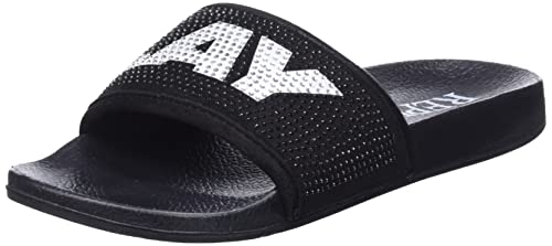 REPLAY Slide JR Diamonds Hausschuh, 003 Black, 32 EU von Replay