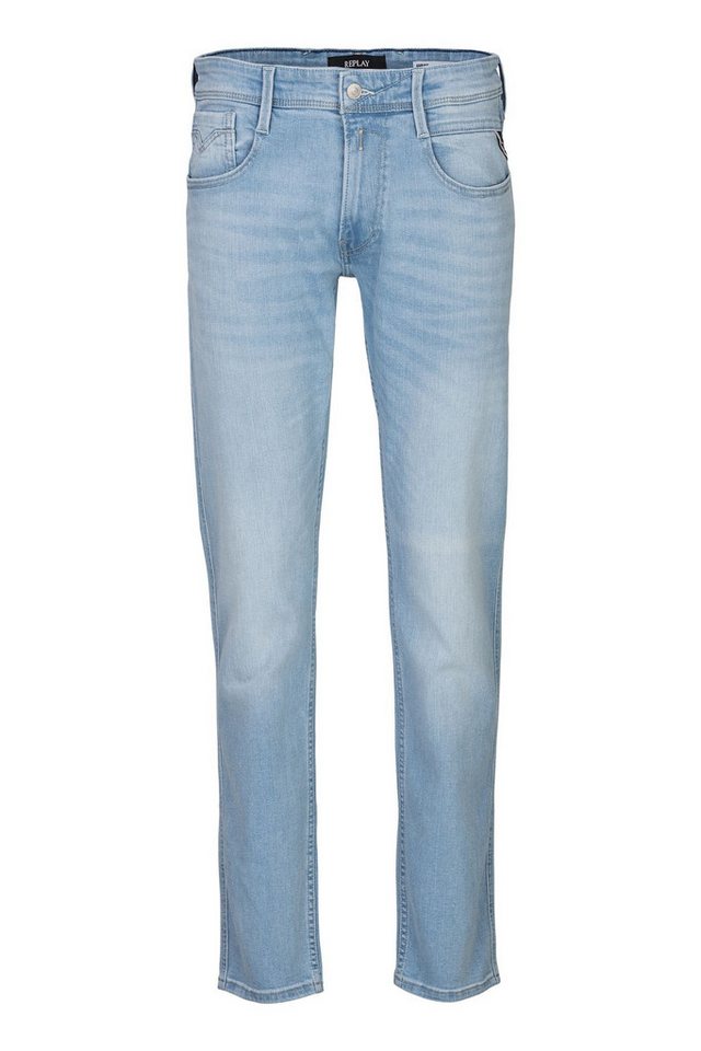 Replay 5-Pocket-Jeans ANBASS - 10.5 OZ DARK INDIGO SUPER STRETCH DENIM von Replay