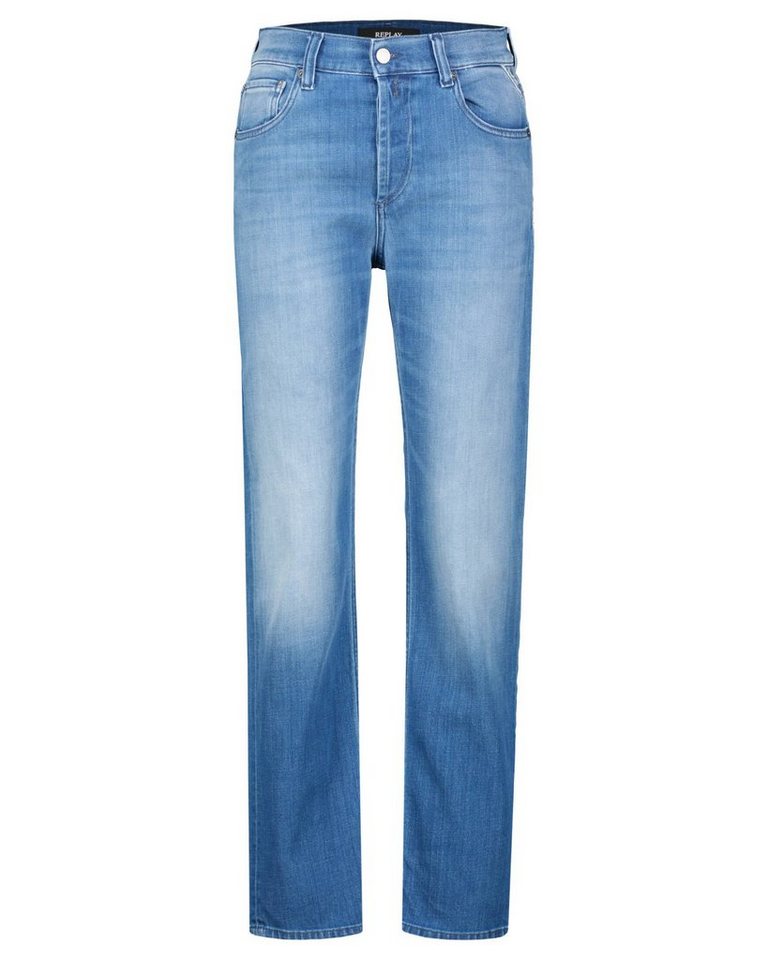 Replay 5-Pocket-Jeans Damen Jeans MAIJKE STRAIGHT (1-tlg) von Replay