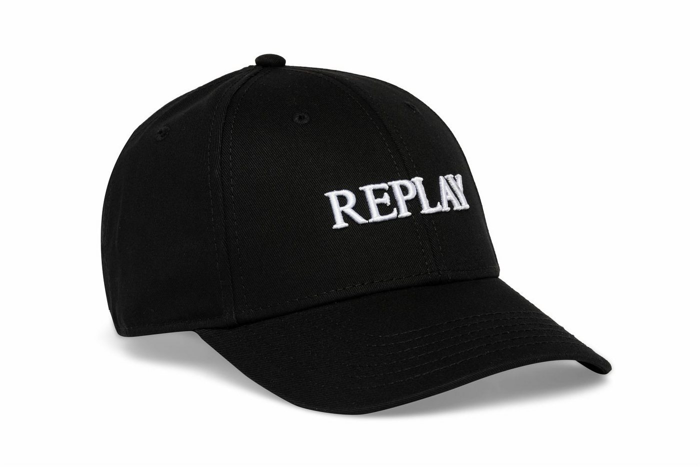 Replay Baseball Cap COMPONENTE NATURALE mit Logo-Stickerei Replay Baseball Cap COMPONENTE NATURALE mit Logo-Stickerei von Replay