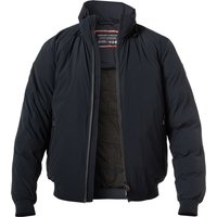 Replay Herren Blouson blau Mikrofaser unifarben von Replay