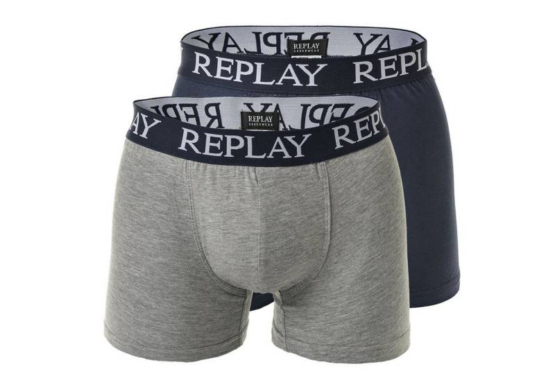 Replay Boxer Herren Boxershort 2er Pack Baumwolle (Packung, 2er Pack) von Replay