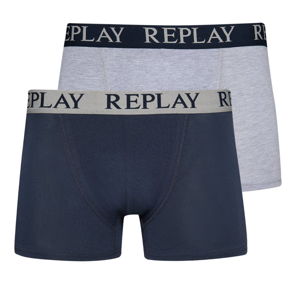 Replay Boxershorts Boxer Style Cuff Logo von Replay