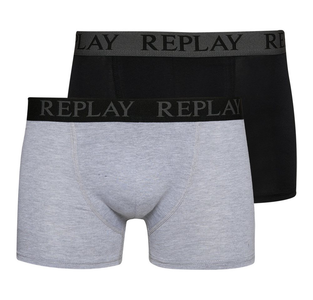 Replay Boxershorts Boxer Style Cuff Logo von Replay