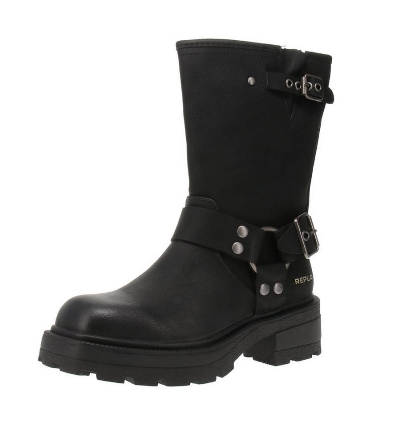 Replay Replay Brigitte Boot GWL68 C0004S - Damen Boots - 003-Black Stiefel von Replay