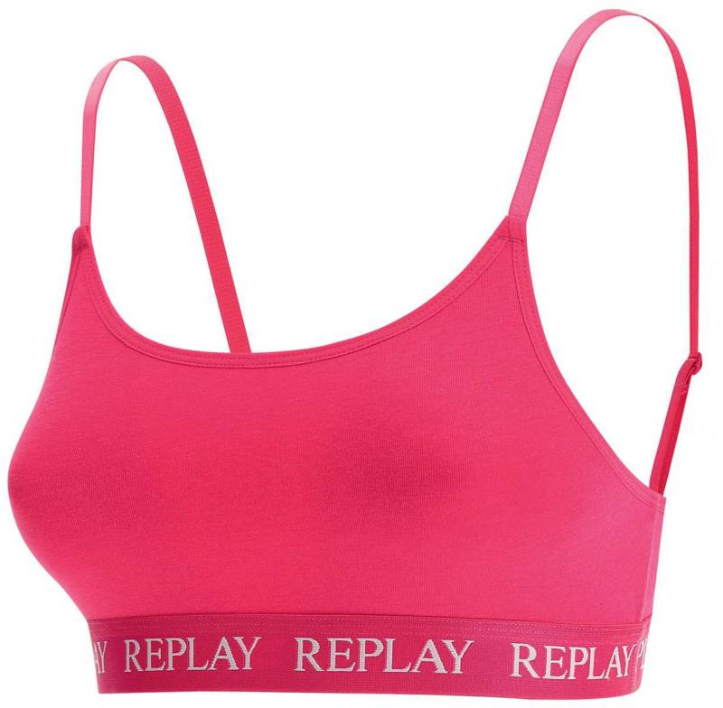 Replay Bustier "LADY CASUAL BRALETTE", mit verstellbaren Spagettiträger von Replay
