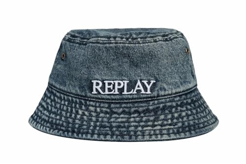 Replay Damen Aw4302.000.a0013b Schlapphut, Blue Denim 493, L EU von Replay