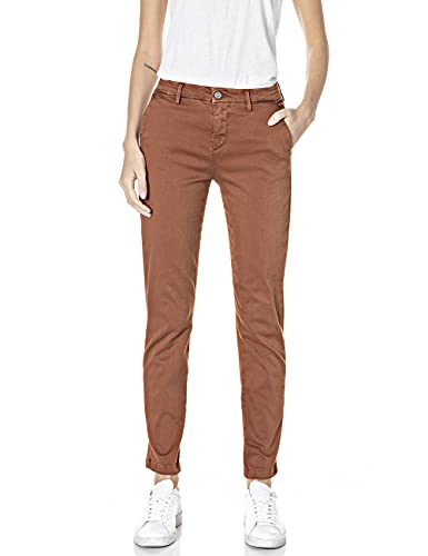 Replay Damen Bettie Jeans, 441 Burnt Orange, 30W / 32L von Replay