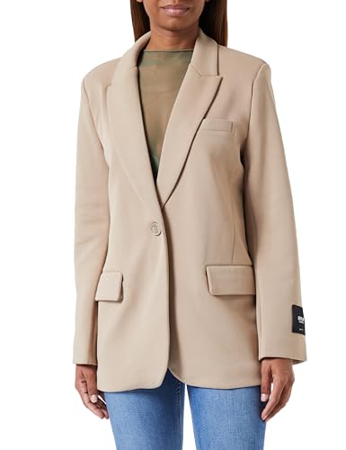 Replay Damen Blazer Lang, Beige (Sand 822), L von Replay