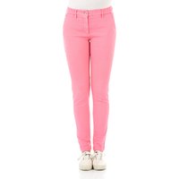 Replay Damen Chino Hose Lysa - Hyperflex Stretch - Slim Fit - Beige -Rosa von Replay