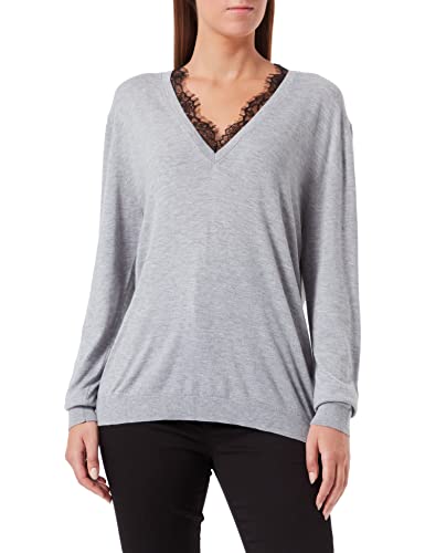 Replay Damen Dk1453 Pullover, M04 Grey Melange, M von Replay