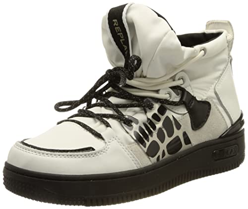 REPLAY Damen Epic-Copycat Sneaker, 061 White, 39 EU von Replay