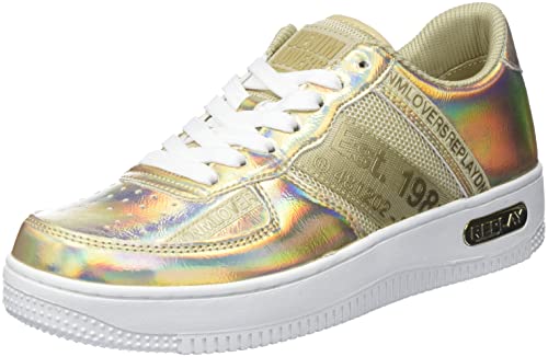 REPLAY Damen Epic-Milo Sneaker, 045 Platin, 36 EU REPLAY Damen Epic-Milo Sneaker, 045 Platin, 36 EU von Replay