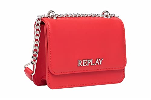 Replay Damen Handtasche aus Kunstleder, Blood Red 260 (Rot), Onesize von Replay